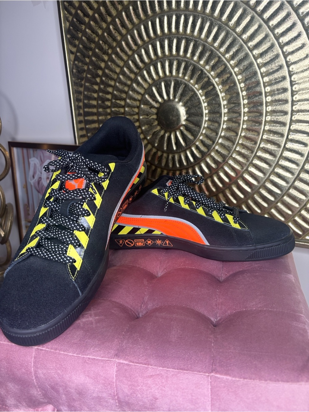 Men Puma Black Hazard Sneakers ☣️☢️⚠️ - Picture 5 of 9